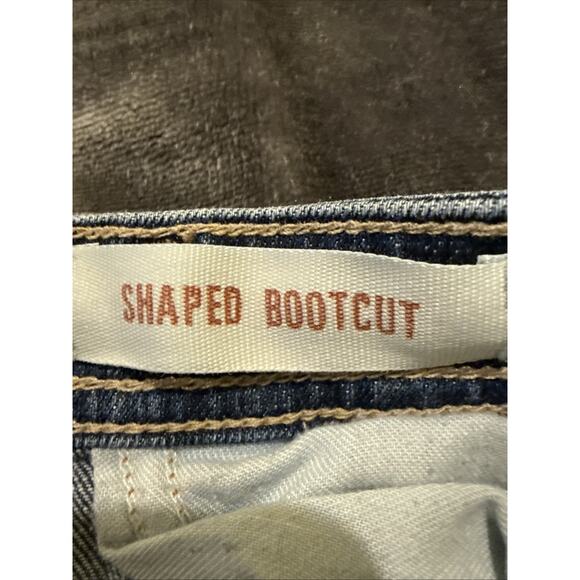 Eddie Bauer Women's Shaped Fit Bootcut Jeans Denim Blue Medium Wash Size 6 - Picture 14 of 16